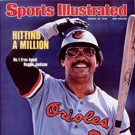 Baltimore Orioles Reggie Jackson Sports Illustrated Cover by Sports Illustrated