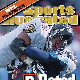 Baltimore Ravens Corey Harris, 2001 Afc Divisional Playoffs Sports Illustrated Cover by Sports Illustrated