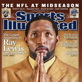 Baltimore Ravens Ray Lewis Sports Illustrated Cover by Sports Illustrated