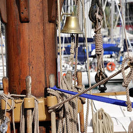 Barcelona, Details Of A Boat by Stefano Salvetti