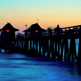 Beach In Naples Florida by Claudia Uripos