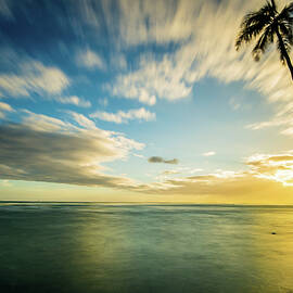 Beach With Sunset by Gianni Krattli