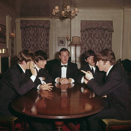 Beatles With Epstein by Paul Popper popperfoto