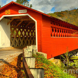 Bennington Henry Covered Bridge by Adam Jewell