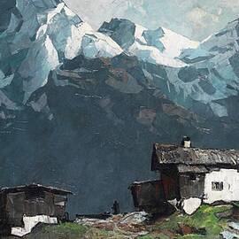 Bergbauernhof by Oskar Mulley