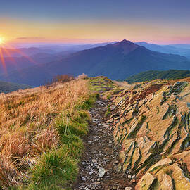 Bieszczady Mountains, Poland by Jan Wlodarczyk