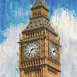 Big Ben of London - 02 by AM FineArtPrints