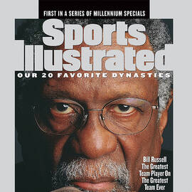 Bill Russell, Hall Of Fame Basketball Sports Illustrated Cover by Sports Illustrated