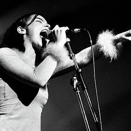 Bjork With The Sugarcubes Paris 1990 by Martyn Goodacre