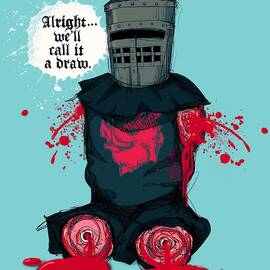 Black Knight by Ludwig Van Bacon