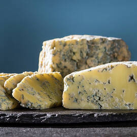 Blue Lagoon' Blue Cheese In Pieces And Slices by Reiand