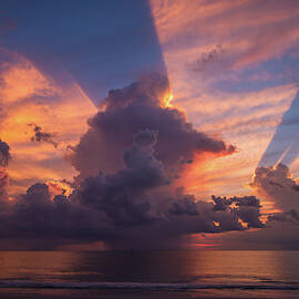 Blue Orange Sunset by Joe Leone