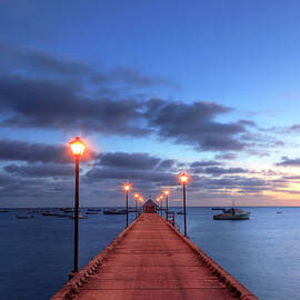 Boat Jetty, Oistins, Barbados by Michele Falzone