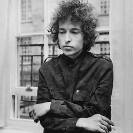 Bob Dylan 1966 by Express Newspapers