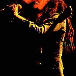 Bob Marley Performs Onstage by Paul Natkin