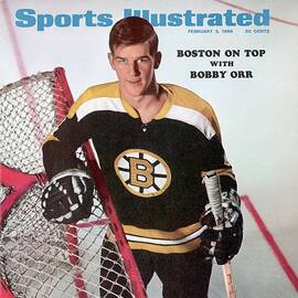 Boston Bruins Bobby Orr Sports Illustrated Cover by Sports Illustrated