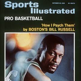 Boston Celtics Bill Russell Sports Illustrated Cover by Sports Illustrated
