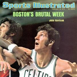 Boston Celtics John Havlicek Sports Illustrated Cover by Sports Illustrated