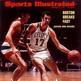 Boston Celtics John Havlicek... Sports Illustrated Cover by Sports Illustrated