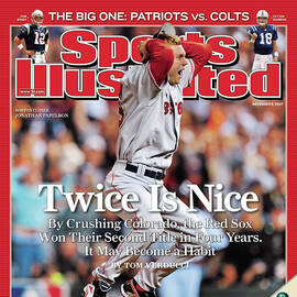 Boston Red Sox Jonathan Papelbon, 2007 World Series Sports Illustrated Cover by Sports Illustrated