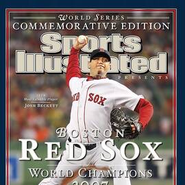 Boston Red Sox Josh Beckett, 2007 World Series Sports Illustrated Cover by Sports Illustrated