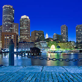 Boston Skyline, Massachusetts by Claudia Uripos