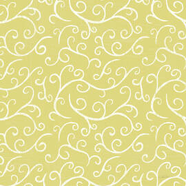 Botanical Blue Pattern Viib by Silvia Vassileva