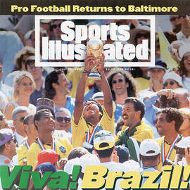 Brazil Marcio Santos, 1994 Fifa World Cup Final Sports Illustrated Cover by Sports Illustrated