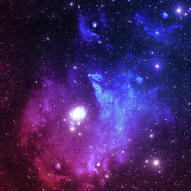 Bright Space Stars by Sololos