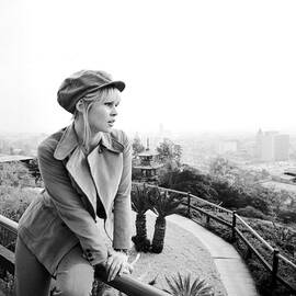 Brigitte Gets A Birds Eye-view Of by New York Daily News Archive