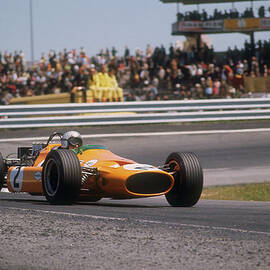 Bruce Mclarens Mclaren-ford, Spanish by Heritage Images