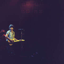 Bruce Springsteen Performs On Stage by Andrew Putler