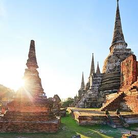 Buddhist Temples by Luigi Vaccarella