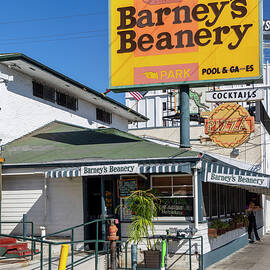 California, West Hollywood Along Sunset Boulevard, Barney's Beanery by Claudia Uripos