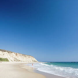 Californian Beach And Pacific Ocean by Stevegeer
