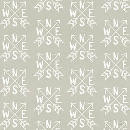Calm World Pattern Vii by Moira Hershey