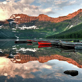 Cameron Lake Sunrise by Marko Stavric Photography