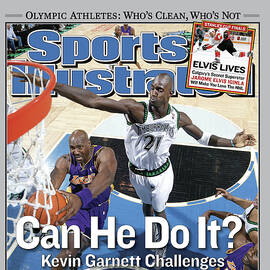 Can He Do It Kevin Garnett Challenges The Mighty Lakers Sports Illustrated Cover by Sports Illustrated