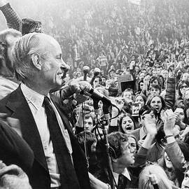 Canadian Politician Rene Levesque by Bettmann