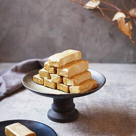 Carrot Cake With A Golden Caramel Glaze by Great Stock!