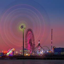 Casino Pier Seaside Heights NJ  by Susan Candelario