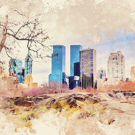Central Park, New York - 05  by AM FineArtPrints