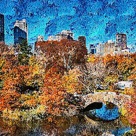 Central Park, New York - 08 by AM FineArtPrints
