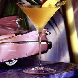 Champagne Cocktail With Peach by Raben, Sven C.