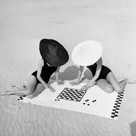 Checkers On The Beach by Jack Robinson