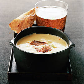 Cheddar Beer Soup by Romulo Yanes