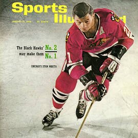 Chicago Blackhawks Stan Mikita... Sports Illustrated Cover by Sports Illustrated