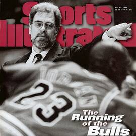 Chicago Bulls Coach Phil Jackson Sports Illustrated Cover by Sports Illustrated