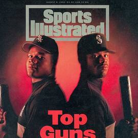 Chicago White Sox Frank Thomas And Seattle Mariners Ken Sports Illustrated Cover by Sports Illustrated