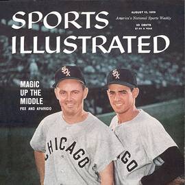 Chicago White Sox Nellie Fox And Luis Aparicio Sports Illustrated Cover by Sports Illustrated